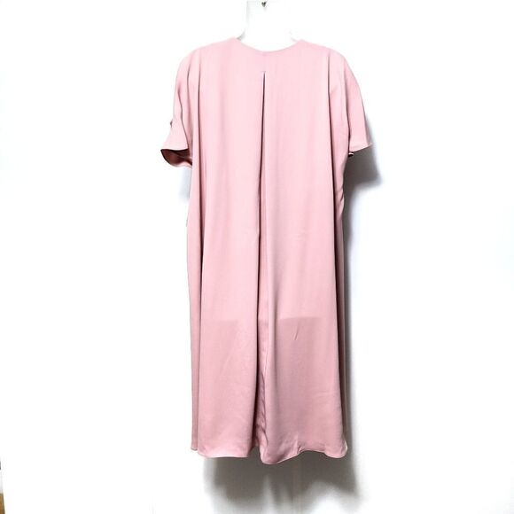 NWT RACHEL ROY Pink Cold Shoulder Pocket Dress M - Picture 6 of 9
